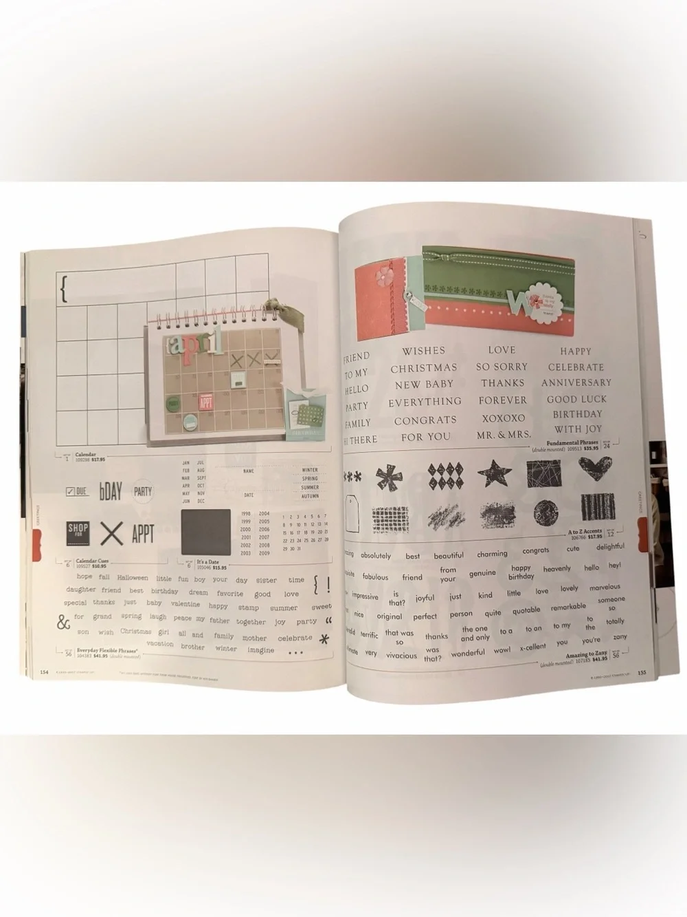 Stampin' Up! Idea Book & Catalog Fall-Winter 2007 Edition